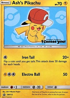Ash's Pikachu – Promo