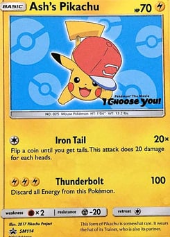 Ash's Pikachu – Promo