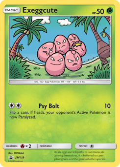 Exeggcute – Promo – SM Black Star Promos