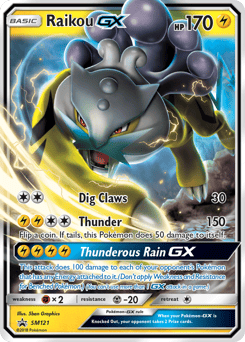 Raikou-GX – Promo – SM Black Star Promos
