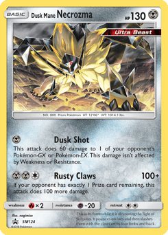 Dusk Mane Necrozma – Promo – SM Black Star Promos