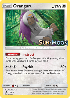 Oranguru – Promo – SM Black Star Promos