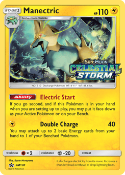 Manectric – Promo