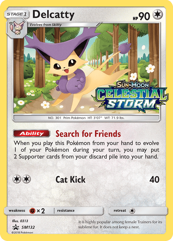 Delcatty – SM Black Star Promos