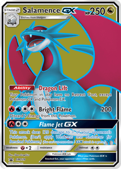 Salamence-GX – Promo – SM Black Star Promos