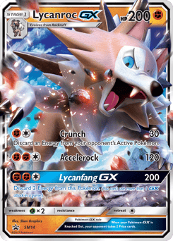 Lycanroc-GX – Promo – SM Black Star Promos