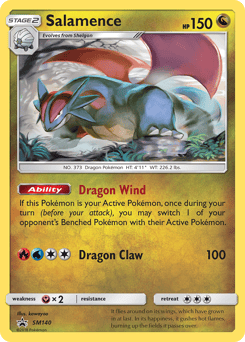 Salamence – Promo – SM Black Star Promos
