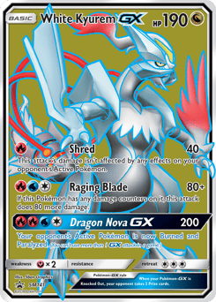 White Kyurem-GX – Promo – SM Black Star Promos