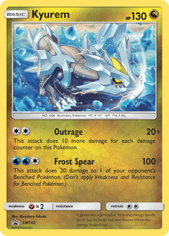 Kyurem – Promo – SM Black Star Promos