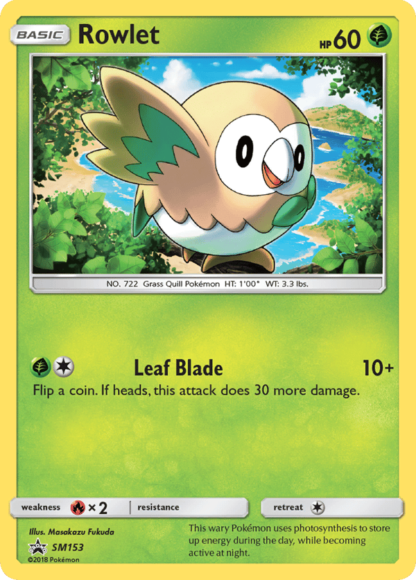 Rowlet – SM Black Star Promos