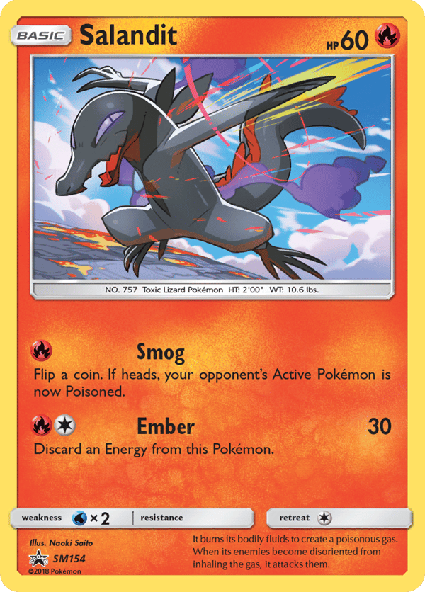 Salandit – SM Black Star Promos