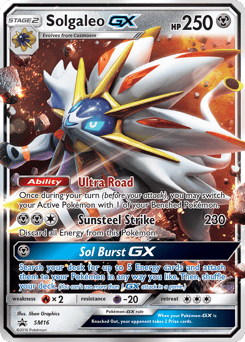 Solgaleo-GX – Promo – SM Black Star Promos