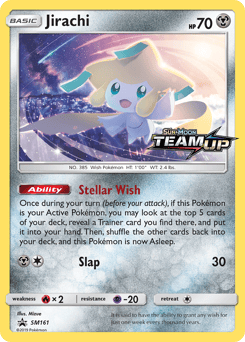 Jirachi – Promo – SM Black Star Promos