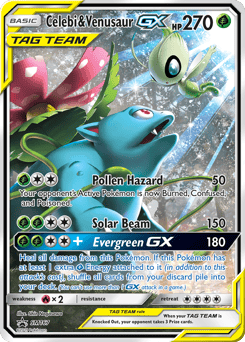 Celebi & Venusaur-GX – Promo – SM Black Star Promos