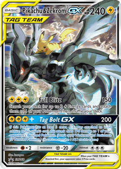 Pikachu & Zekrom-GX – Promo