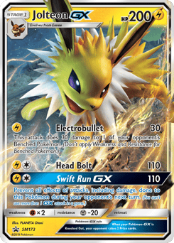 Jolteon-GX – Promo – SM Black Star Promos