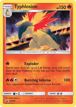 Typhlosion – Promo – SM Black Star Promos