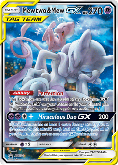 Mewtwo & Mew-GX – Promo – SM Black Star Promos