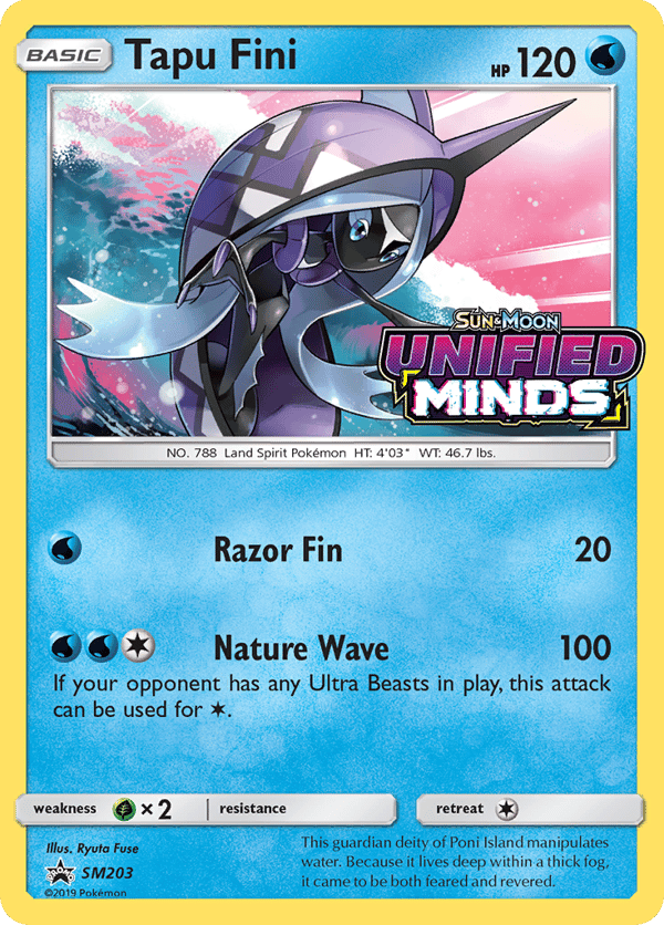 Tapu Fini – SM Black Star Promos