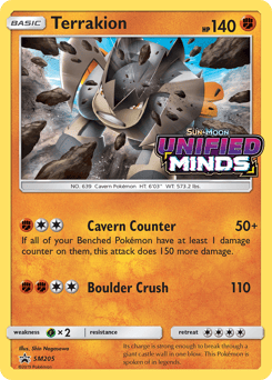 Terrakion – Promo – SM Black Star Promos