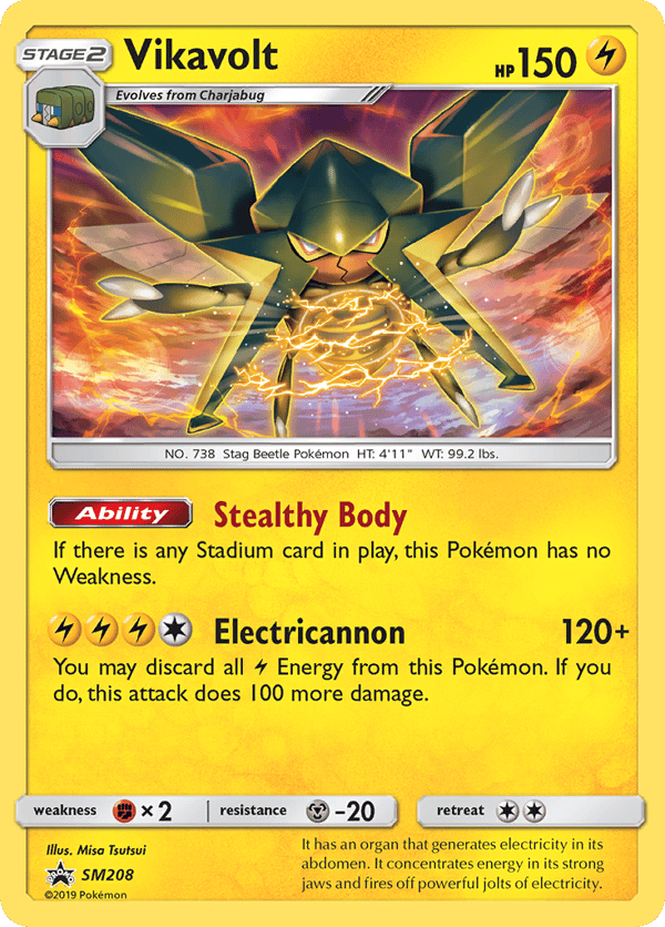 Vikavolt – SM Black Star Promos