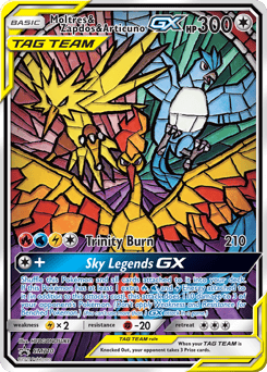 Moltres & Zapdos & Articuno-GX – Promo – SM Black Star Promos