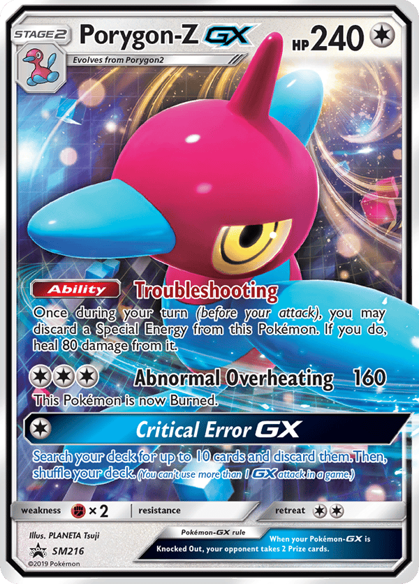 Porygon-Z-GX – Promo – SM Black Star Promos