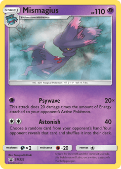 Mismagius – Promo – SM Black Star Promos