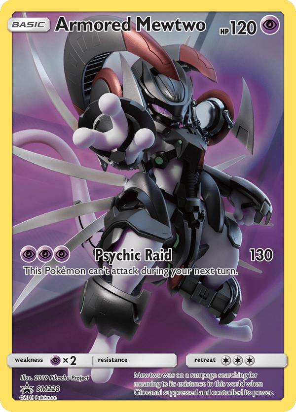 Armored Mewtwo – SM Black Star Promos