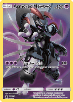 Armored Mewtwo – Promo – SM Black Star Promos