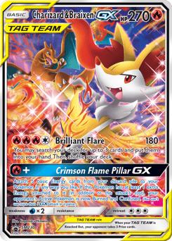 Charizard & Braixen-GX – Promo