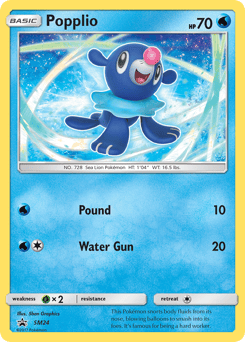 Popplio – Promo – SM Black Star Promos