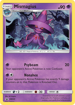 Mismagius – Promo – SM Black Star Promos