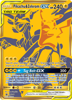 Pikachu & Zekrom-GX – Promo