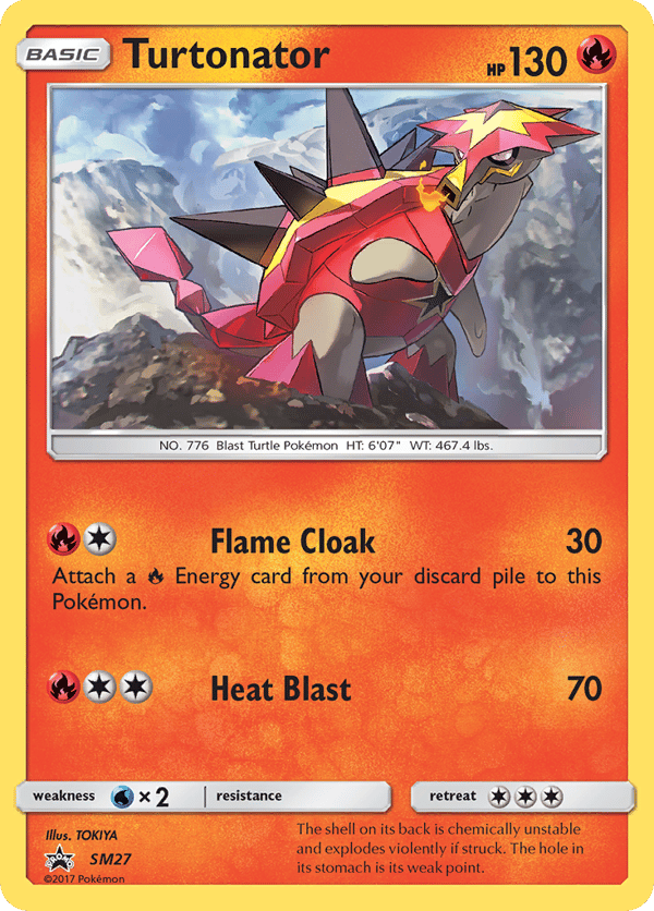 Turtonator – Promo – SM Black Star Promos