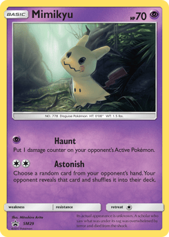 Mimikyu – Promo – SM Black Star Promos
