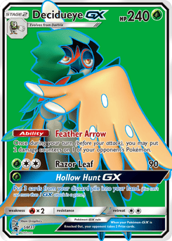 Decidueye-GX – Promo – SM Black Star Promos