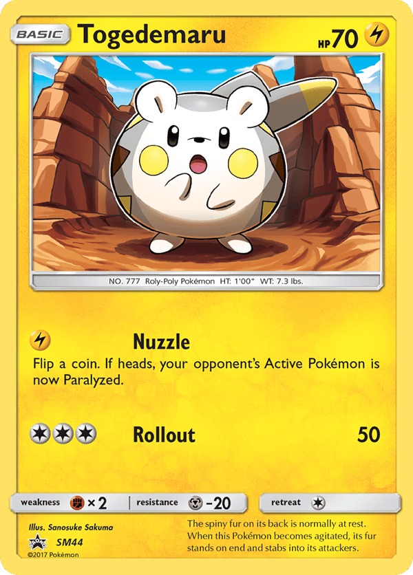 Togedemaru – SM Black Star Promos