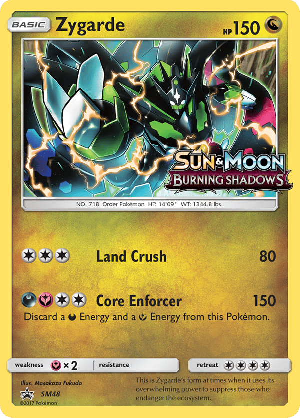 Zygarde – SM Black Star Promos