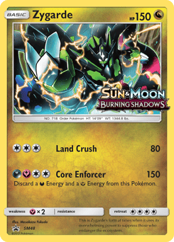 Zygarde – Promo – SM Black Star Promos