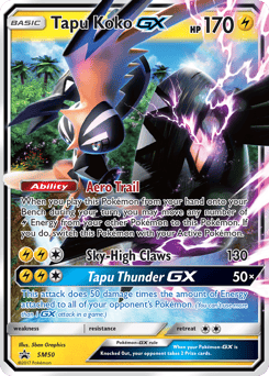 Tapu Koko-GX – Promo – SM Black Star Promos