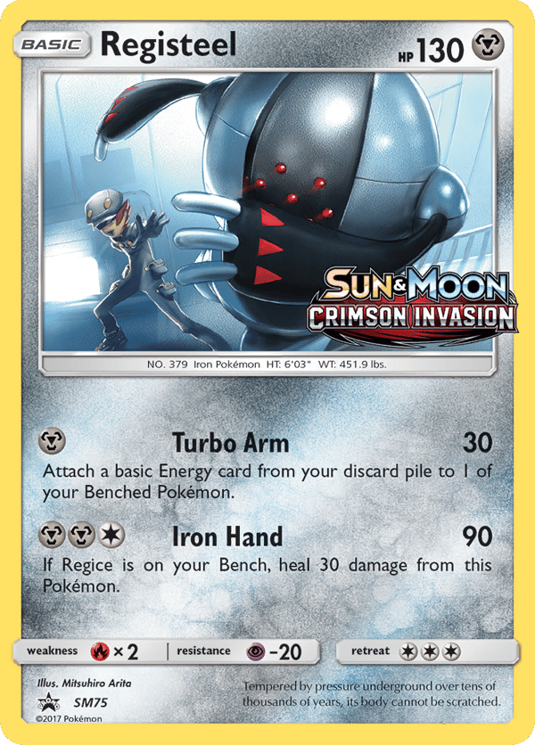 Registeel – SM Black Star Promos