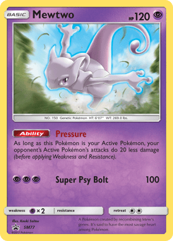 Mewtwo – Promo – SM Black Star Promos