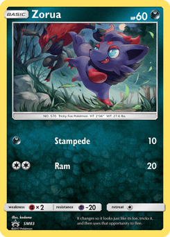 Zorua – Promo – SM Black Star Promos