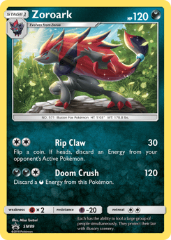 Zoroark – Promo – SM Black Star Promos