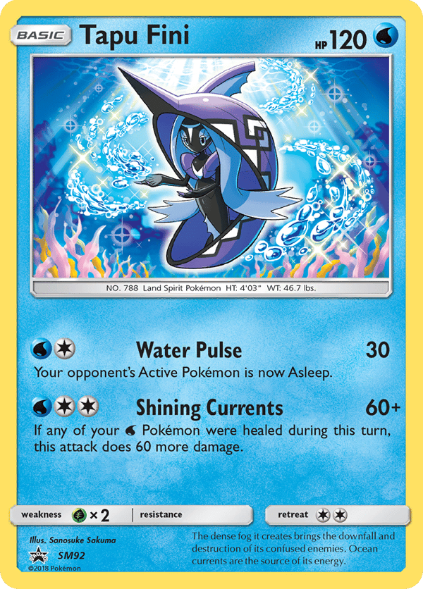 Tapu Fini – SM Black Star Promos