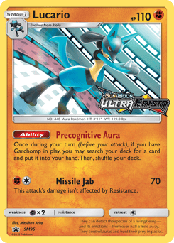 Lucario – Promo – SM Black Star Promos