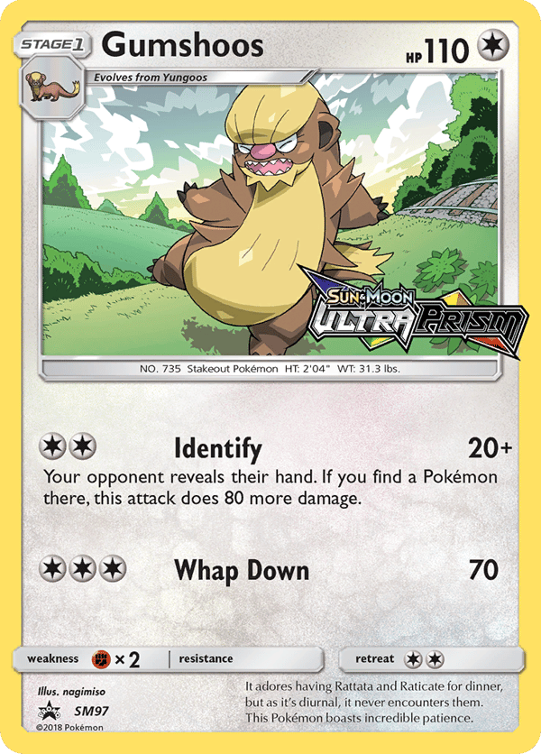 Gumshoos – Promo – SM Black Star Promos