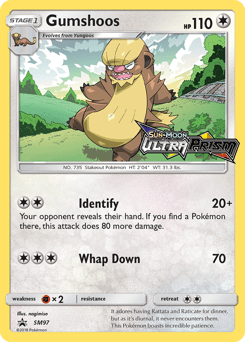Gumshoos – Promo – SM Black Star Promos