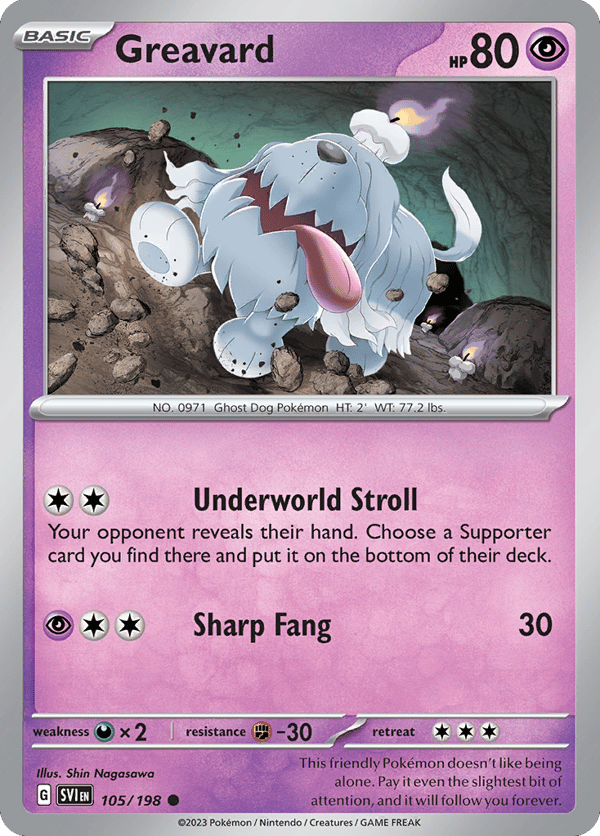 Greavard – Common – Scarlet & Violet